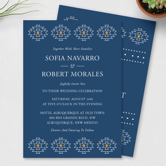 Western Wedding Invitation, Rio Rancho Suite Invitation (Rio Rancho Wedding Invitation)
