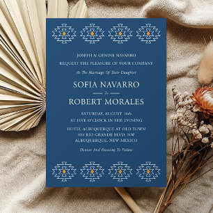 Western Wedding Invitation With Formal Wording