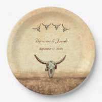 Western Wedding Rustic Country Cow Bull Skull