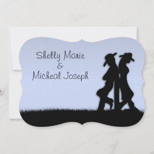 Western Wedding Theme Invitation