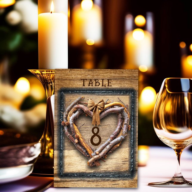  Western Wedding Twig Frames, Boots Wagon Wheel  Table Number (Creator Uploaded)