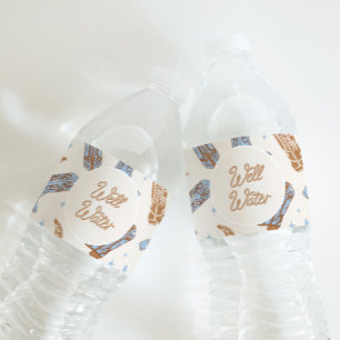 Western Well Water Bottle Labels