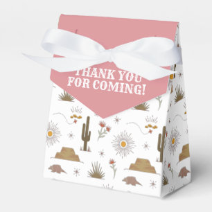 Western Wild West Cowgirl Birthday Party Favour Box