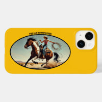 Western Woman Cowgirl on a Horse with a Rope URM