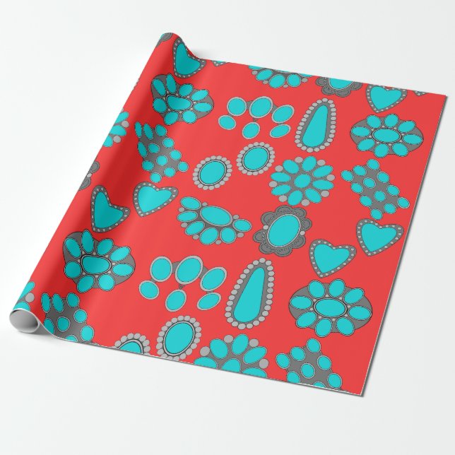 Western Wrapping Paper (Unrolled)