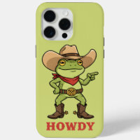 Western Yeehaw Frog Howdy Frog Funny Cowboy Meme