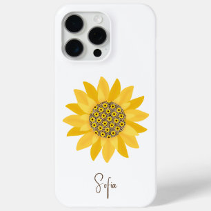 Western Yellow Sunflower Cute Floral Mother's Day iPhone 15 Pro Max Case