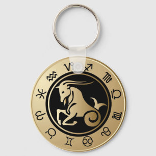 Western Zodiac - Capricorn Key Ring