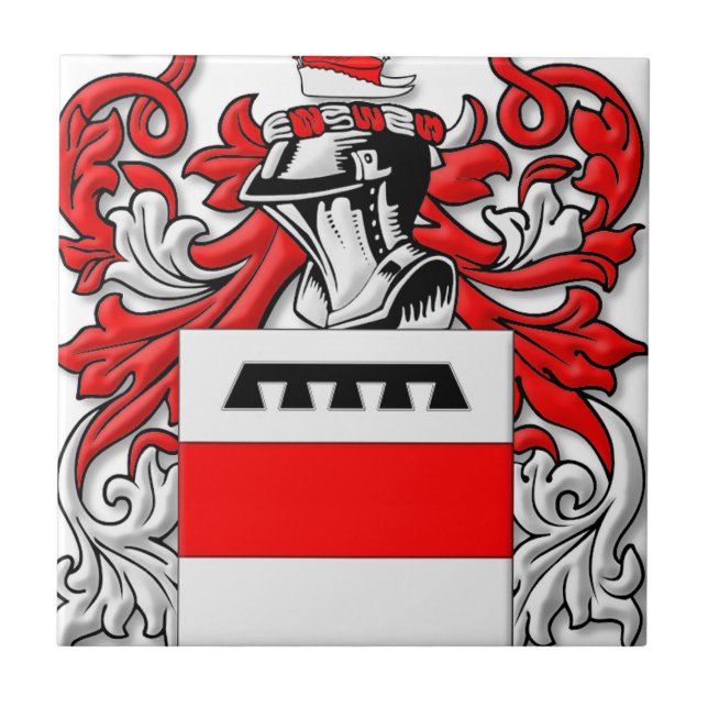 Westfall Coat of Arms Ceramic Tile (Front)