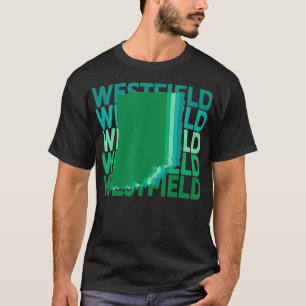 Westfield Indiana Green Repeat IN City  T-Shirt