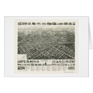 Westfield, NJ Panoramic Map - 1929