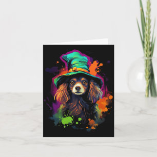 Westi Halloween Dogs Halloween Dog Pet Dog Long Card