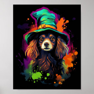Westi Halloween Dogs Halloween Dog Pet Dog Long Poster