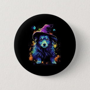 Westi Halloween Dogs Halloween Dog Walking Pet 6 Cm Round Badge