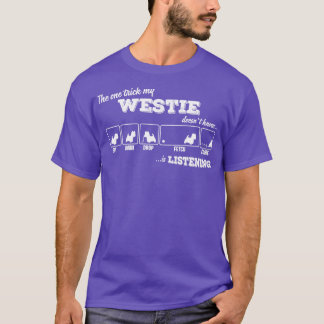 Westie 3 T-Shirt