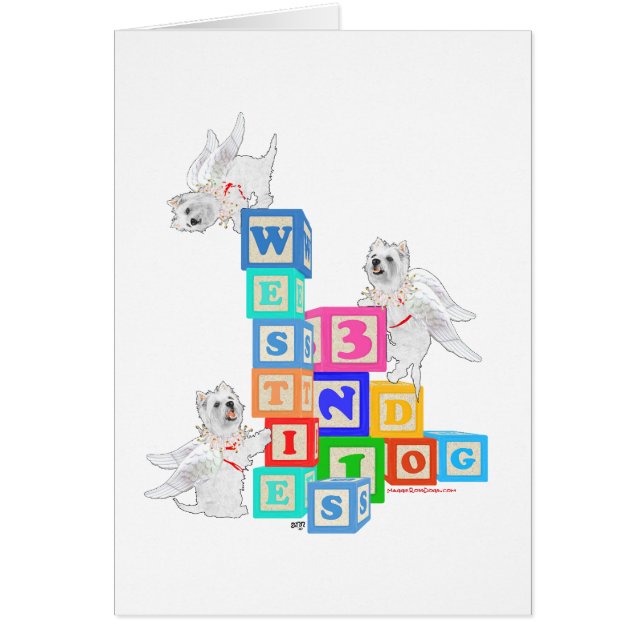 Westie Angel Blocks (Front)