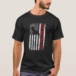 Westie Best Dog Dad Ever American Flag Men Premium T-Shirt