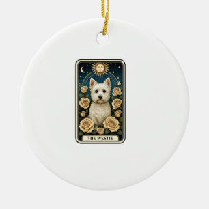 Westie Ceramic Ornament