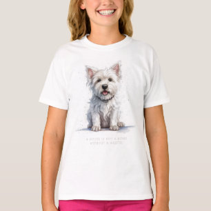 Westie Cheeky Cute Personalized T-Shirt