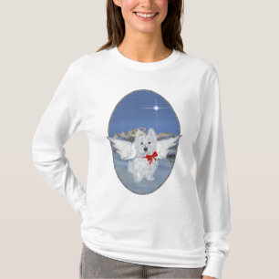 Westie Christmas Angel T-Shirt