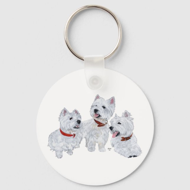 Westie Conference Key Ring (Front)