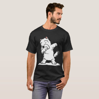 Westie Dabbing dogs T-Shirt