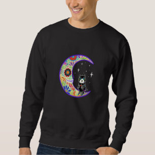 Westie Dia De Los Muertos Skeleton Sugar Skull Sweatshirt