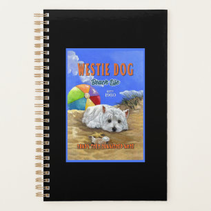 Westie Dog Beach Life Planner
