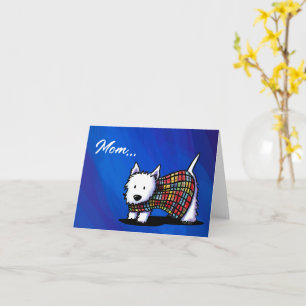 Westie Dog Mum’s Day Card