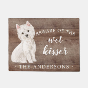Westie Dog Personalised Door Mat