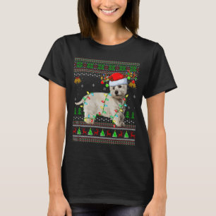 Westie Dog West Highland Terrier Ugly Christmas Sw T-Shirt