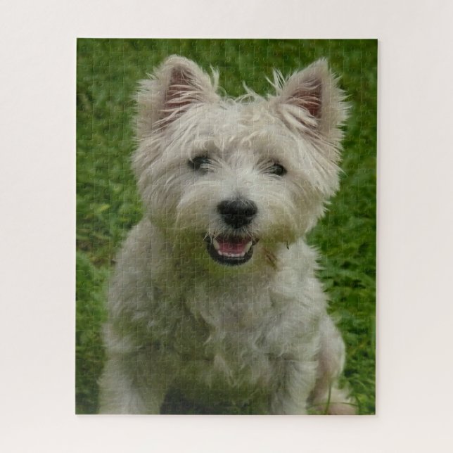 Westie Dogs Jigsaws. Jigsaw Puzzle (Vertical)