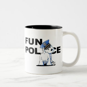 Westie FUN POLICE Mug