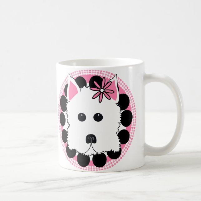 Westie Girl Coffee Mug (Right)