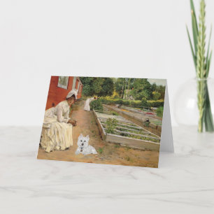 Westie Greeting Card