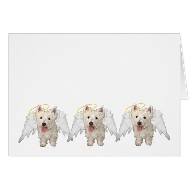 Westie Guardian Angels (Front Horizontal)