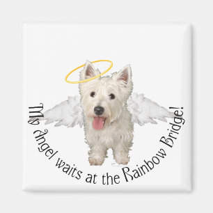 Westie Guardian Angels Magnet