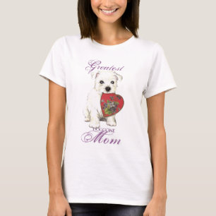 Westie Heart Mum T-Shirt