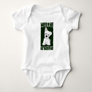 Westie is Bestie Baby Bodysuit