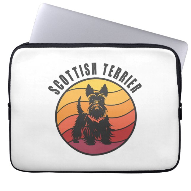 Westie Laptop Sleeve (Front)