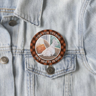 Westie Looking Out a Window 7.5 Cm Round Badge