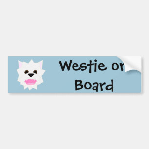 Westie Love Bumper Sticker