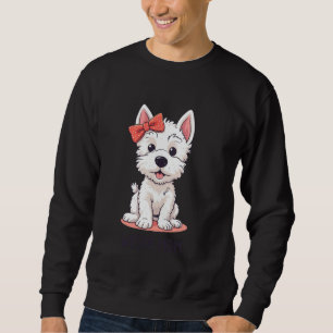 Westie Mum Cute West Highland White Terrier Dog Ow Sweatshirt