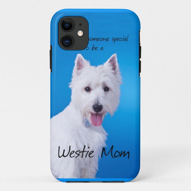 Westie Mum iPhone 5 Case (Back)