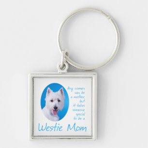 Westie Mum Keychain
