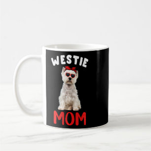 Westie Mum Mama Westie Dog Owner Funny Mothers Da Coffee Mug