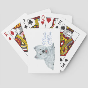 Westie Mum Playing Cards