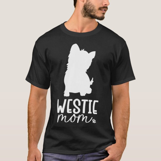 Westie Mum T-Shirt (Front)