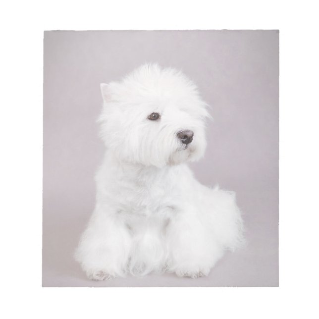 Westie Notepad (Front)