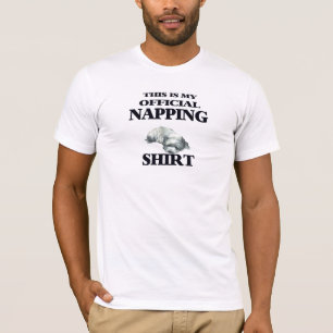 Westie Official Napping Shirt